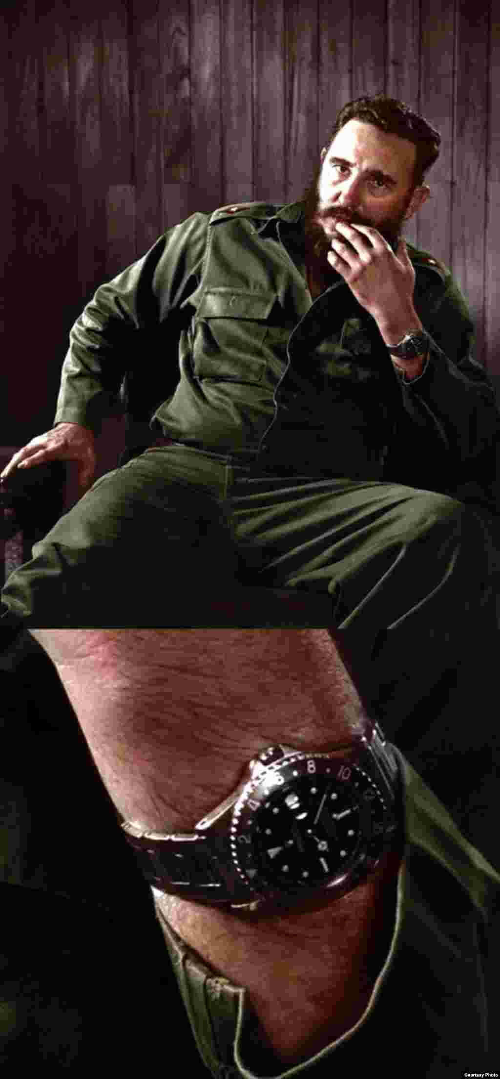 El Rolex del "Jefe". Fidel Castro acostumbraba regalar estos caros relojes a sus servidores más leales.(Luis Domínguez)