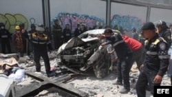 Destrucción y muerte tras sismo de 7.1 en México